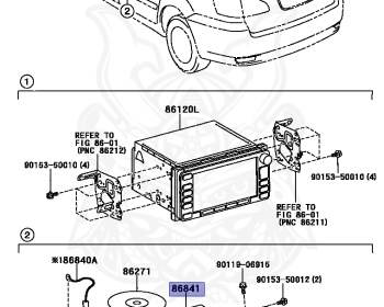 Toyota - Ipsum - ACM21W - 2009 - 240U TYPE - 2AZFE