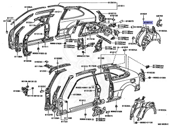 Toyota - Corolla - AE101 - 1993 - SJ TYPE - 3-DOOR(2 BOX) - Manual - 4AFE