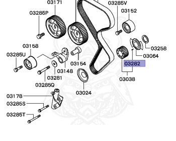Mitsubishi - Mirage - CJ4A - 1997 - MRGH - 4G92