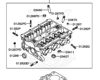 Mitsubishi - Minicab Van - U42V - 1994 - HLNHF2 - 3G83
