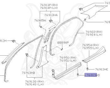 Nissan - Cima - FGY33 - 1996 - 30L - SEDAN(S) - AUTOMATIC TRANSMISSION(AT) - 2-link IRS suspension (2WD.IRS) - VQ30DET