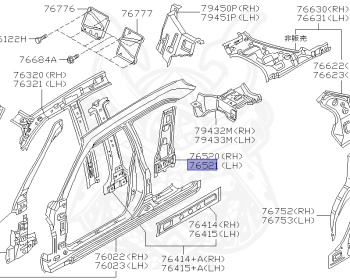 Nissan - Skyline - R34 25GT - ENR34 - 1998 - 25GT - 4 DOOR SEDAN(4S) - AUTOMATIC-FLOOR SHIFT(AT.F4) - No high-speed casters, 2-link drive (IRS.2WD) - RB25DE