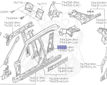 Nissan - Skyline - R34 25GT - ENR34 - 1998 - 25GT - 4 DOOR SEDAN(4S) - AUTOMATIC-FLOOR SHIFT(AT.F4) - No high-speed casters, 2-link drive (IRS.2WD) - RB25DE