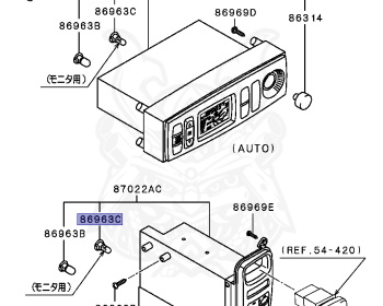 Mitsubishi - Diamante - F31AK - 1997 - TYHM - 6G73