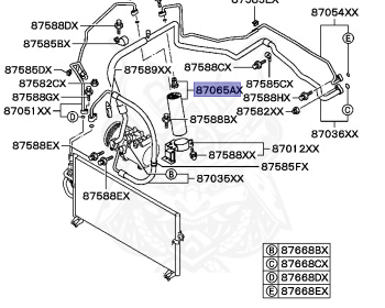 Mitsubishi - Mirage - CK2A - 1998 - SRXM2 - 4G15