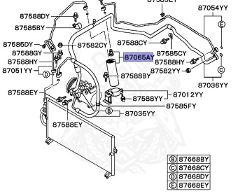 Mitsubishi - Mirage - CK2A - 1995 - PNUM - 4G15