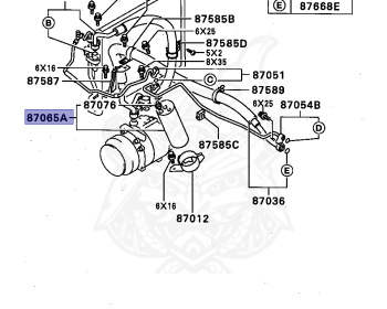 Mitsubishi - Mirage - CA4A - 1996 - MRGH - 4G92