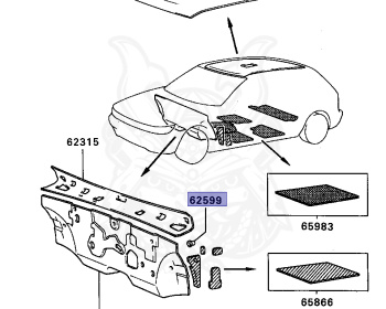 Mitsubishi - Mirage - C53A - 1987 - MNUM - 4G61