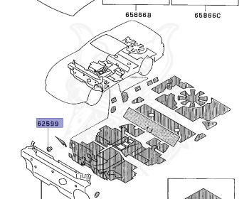 Mitsubishi - GTO - Z16A - 1990 - MNPM - 6G72