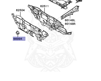 Mitsubishi - Diamante - F34A - 2001 - TRHE - 6A13