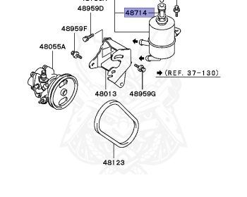 Mitsubishi - Mirage - CA2A - 1996 - MRUE - 4G15
