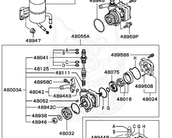 Mitsubishi - Pajero - V46V - 1998 - HNSF - 4M40