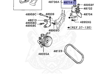 Mitsubishi - Mirage - C13A - 1985 - MNUTP - G32B