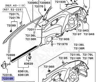 Mitsubishi - Mirage - CJ4A - 1997 - MRGH - 4G92