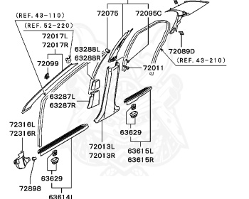 Mitsubishi - Lancer - CM5A - 1997 - SRGF - 4G93