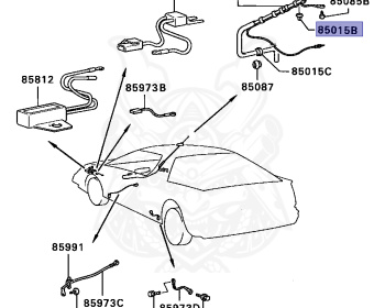 Mitsubishi - Starion - A183A - 1990 - MNTS - G63B