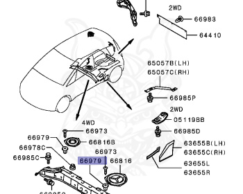 Mitsubishi - Colt Ralliart Version R - Z27AG - 2007 - XNGF1 - 4G15