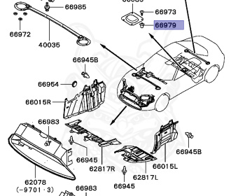 Mitsubishi - FTO - DE3A - 2000 - HYXM4 - 6A12