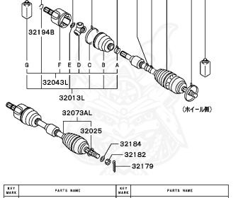 Mitsubishi - Lancer - CK1A - 1997 - PNJE - 4G13