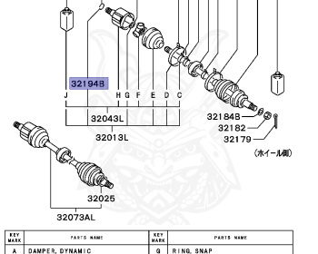 Mitsubishi - Mirage - CA4A - 1993 - MNDH2 - 4G92