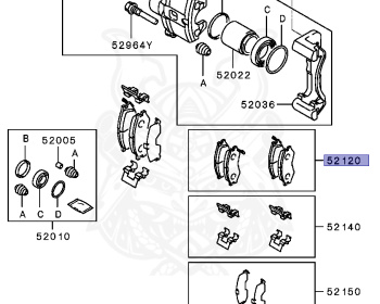 Mitsubishi - Diamante - F47A - 1994 - TYPM1 - 6G72