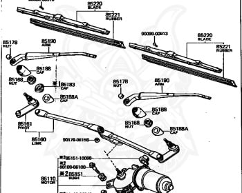 Genuine Starlet KP62V Exterior OEM parts supplied from Japan