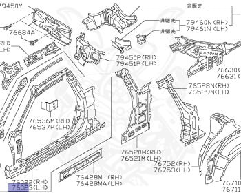 Nissan - Skyline - R34 25GT - ENR34 - 2000 - GT-V - 2 door hard top (2K) - AUTOMATIC-FLOOR SHIFT(AT.F4) - Hi-Cas 2-Link (HI.2WD) - RB25DE