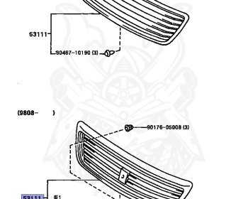 Toyota - Mark 2 - GX100 - 1997 - GRANDE TYPEGRANDE FOUR TYPE - Manual - 1GFE