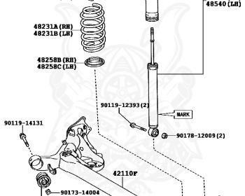 Toyota - Auris - NZE151H - 2011 - Variator - 1NZFE