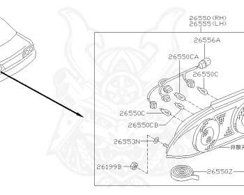Nissan - Skyline - R33 GTS-t - ECR33 - 1997 - GTS25TM - 4 DOOR SEDAN(4S) - 2 WHEEL DRIVE(2WD) - AUTOMATIC-FLOOR SHIFT(AT.F4) - HICAS - RB25DET
