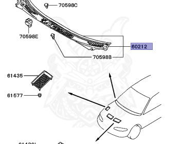 Mitsubishi - Lancer - CB2A - 1992 - PNHE - 4G15