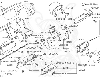Nissan - Skyline - V35 - 2006 - 250GT FOUR - SEDAN(S) - 4 WHEEL DRIVE(4WD) - 5 SPEED A/T(AT.F5) - VQ25DD