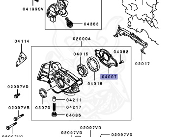 Mitsubishi - Pajero - V23C - 1995 - NDE - 6G72