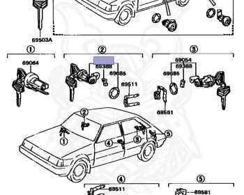 Toyota - Corolla - AE82 - 1984 - FX-R TYPE - 3-DOOR - Manual - 4AELU