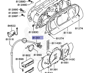 Mitsubishi - Lancer - CB1A - 1992 - PKH2 - 4G13
