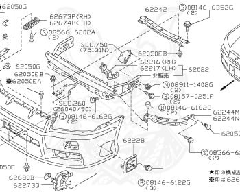 Nissan - Skyline - R34 25GTT - ER34 - 1998 - 25GT TURBO - 2 door hard top (2K) - MANUAL TRANS 5-SPEED(MT.F5) - Hi-Cas 2-Link (HI.2WD) - RB25DET
