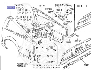 Nissan - Fairlady Z - Z31 - 1983 - ZX - AUTOMATIC TRANSMISSION(AT) - Hyojiun Roof (Z#) - VG30T