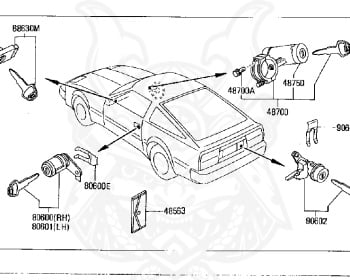 Nissan - Fairlady Z - Z31 - 1983 - ZX - MANUAL TRANSMISSION(MT) - Hyojiun Roof (Z#) - VG30T