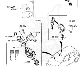 Mazda - Verisa - DC5W - May-2004 - Right hand - ZY-VE