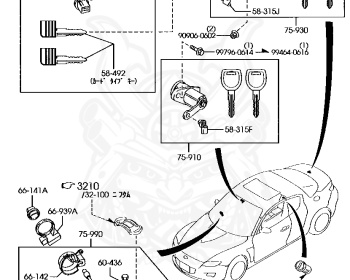 Mazda - RX-8 - SE3P - Feb-2003 - Right hand - 13-MSP