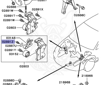Mitsubishi - Lancer Evolution Wagon - CT9W - 2002 - LJGFZ - 4G63