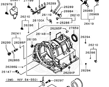 Mitsubishi - Town Box Wide - U66W - 2000 - LRXE - 4A31