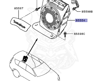 Mitsubishi - Outlander - CW5W - 2010 - XTXHZ6 - 4B12