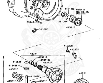Toyota - Tercel - EL45 - 1990 - AVENUE TYPE - 4 DOOR - Manual - 5EFE