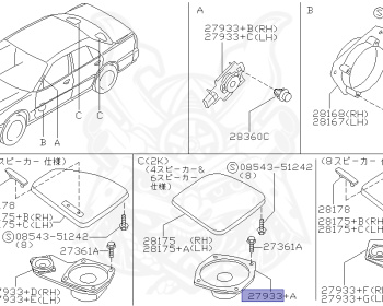 Nissan - Skyline - R34 25GT - ENR34 - 1998 - 25GT - 4 DOOR SEDAN(4S) - AUTOMATIC-FLOOR SHIFT(AT.F4) - High cast, 2-link (IRS.2WD) - RB25DE