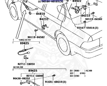Toyota - Corolla - AE100G - 1993 - G TOURING TYPE - WAGON - Automatic - 5AFE