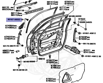 Toyota - Aristo - JZS147 - 1993 - 3.0V TYPE - 2JZGTE