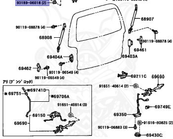 Toyota - Grand Hiace 4WD - KCH16W - 1997 - G TYPE - 4-DOOR - Automatic - 1KZTE