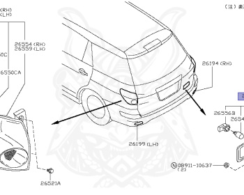 Nissan - AD Van - VY12 - 2010 - DELUXE TYPE - VAN(V) - 2 WHEEL DRIVE(2WD) - 4 SPEED AUTO TRANS(4AT) - CR12DE