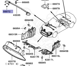 Mitsubishi - FTO - DE3A - 2000 - HYXM4 - 6A12